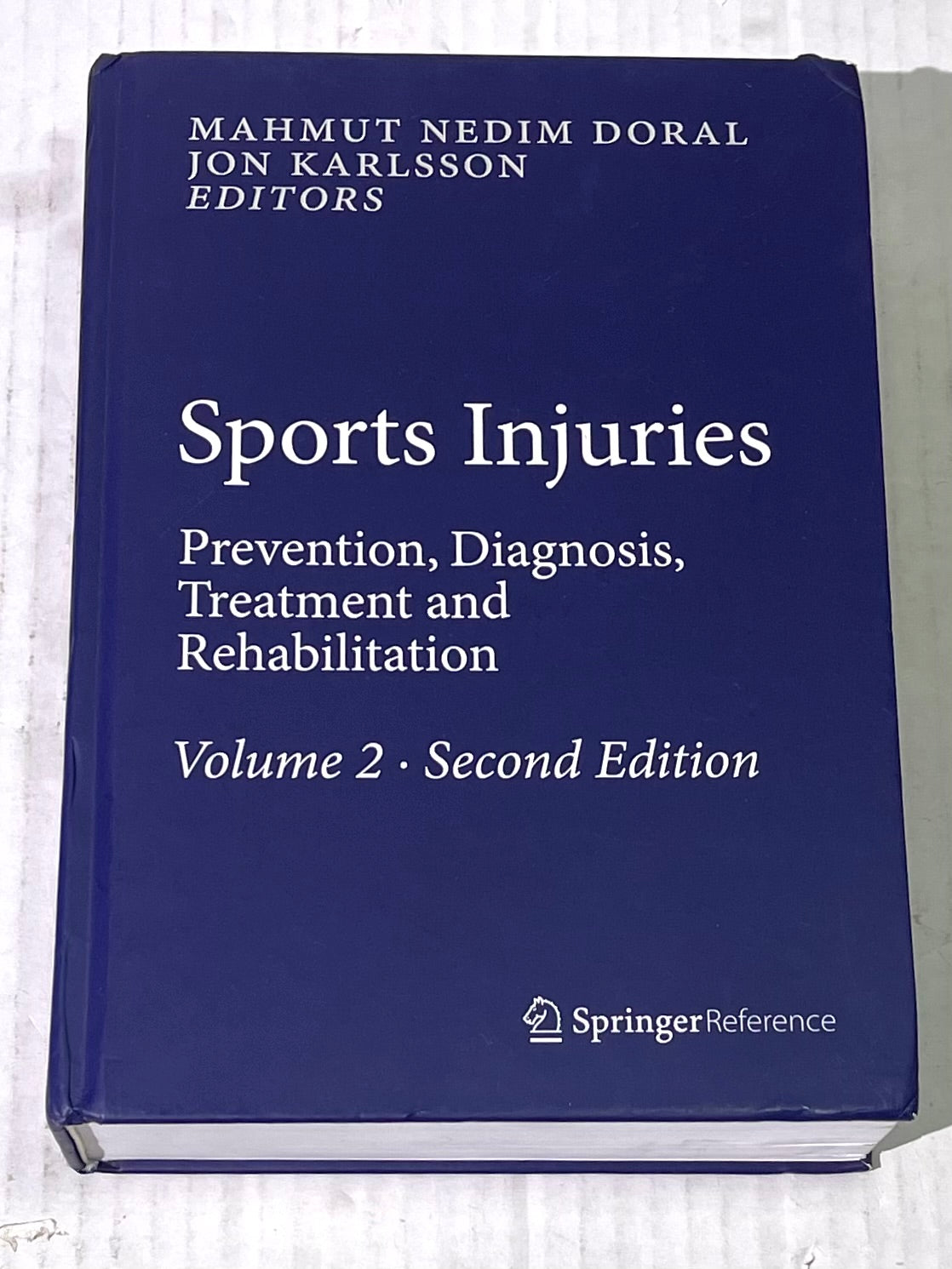 Sports Injuries Prevention, Diagnosis, Treatment & Rehabilitation
Volume 2-4 Second Edition Springer Reference VOLUME 2, 3 & 4