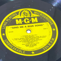 Hank Williams Sr. Sing Me a Blue Song VINYL RECORD LP