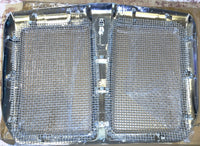 Bumper Grille for 2010-2024 Kenworth T680 Radiator Grill w/Bug Screen Silvery Plastic + Aluminium Replacement for L296155100 L456064110