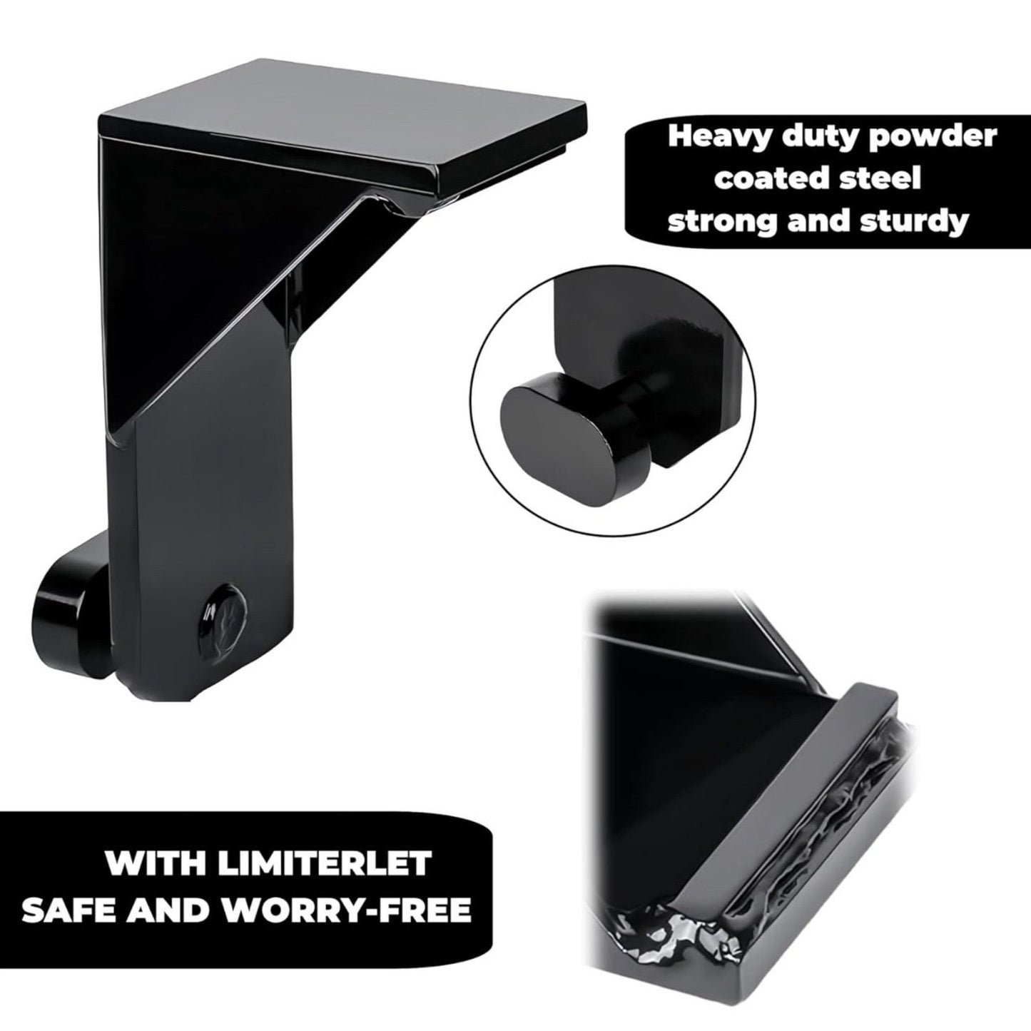 Shipping Container Jack Lug, with Limiter, Shipping Container Jack Lifter, Shipping Container Accessories Attachment - Storage Container Leveler Booster, 2PK