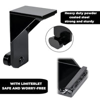 Shipping Container Jack Lug, with Limiter, Shipping Container Jack Lifter, Shipping Container Accessories Attachment - Storage Container Leveler Booster, 2PK