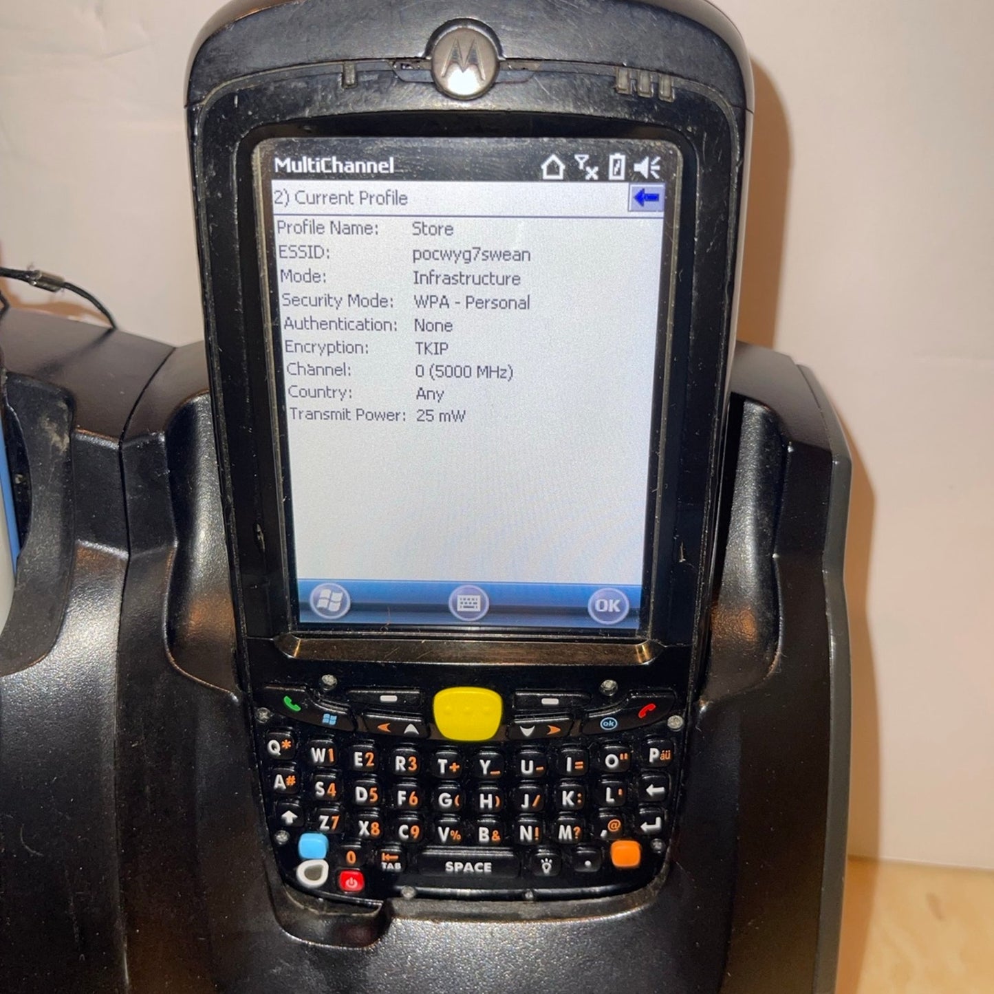 Zebra Motorola Mobile Computer MC55A0-P80SWQQA9WR MC55A, WLAN 802.11 A/B/G, VGA Screen, 2D DL Imager, WM 6.5, 256MB/1GB, QWERTY Key, Bluetooth, Extended 1.5X 3600 mAh Battery MRSP: $1,056.90