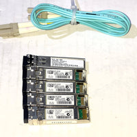 Cisco Transceiver Module LC Connector SX SFP‑10G‑SR 10GBASE‑SR SFP+ 5PK