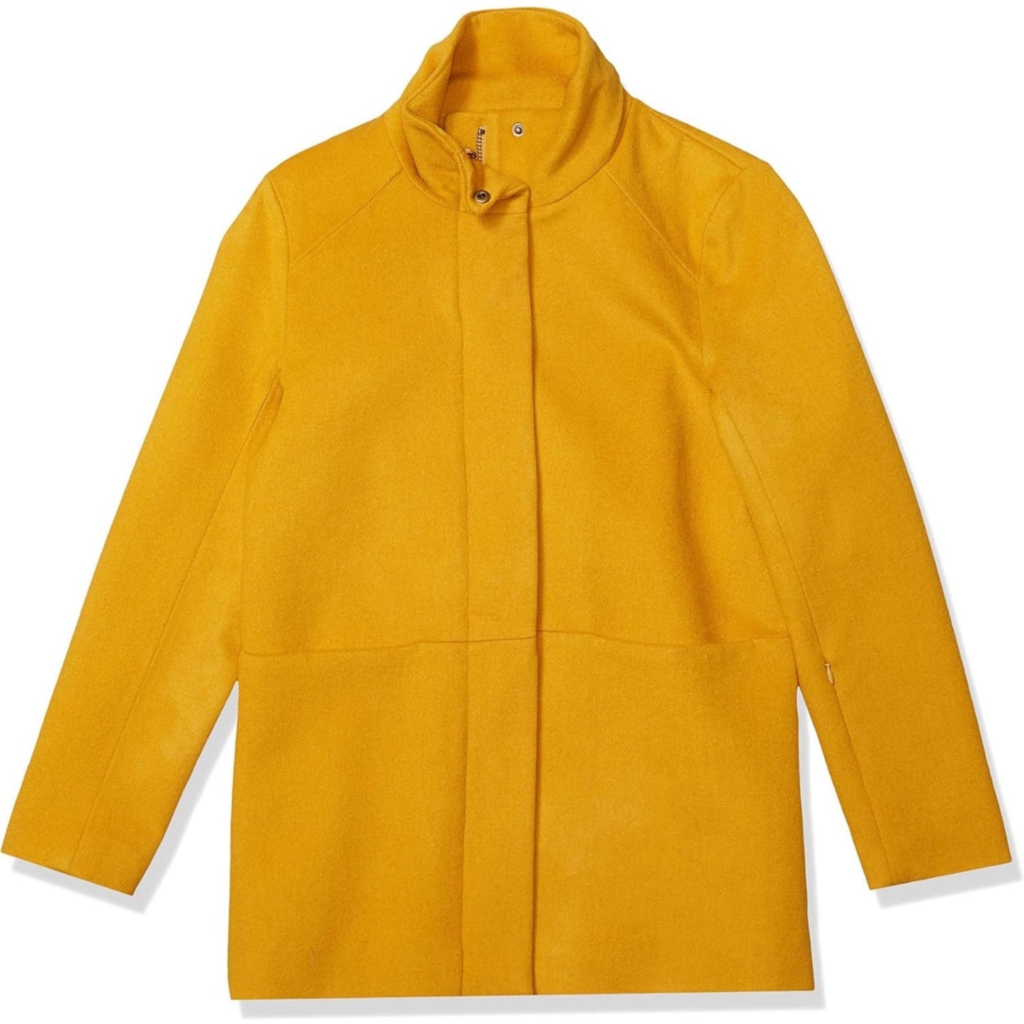 TIME FOR ME Women Outerwear SZ 2X Logan Golden Rod Wool Jacket