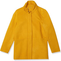 TIME FOR ME Women Outerwear SZ 2X Logan Golden Rod Wool Jacket