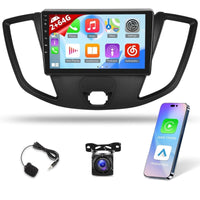 2G+64G] Car Radio for Ford Transit 2013-2019, Android 13 Touch Screen Transit Stereo, Carplay/Android Auto/EQ Audio/SWC +AHD Backup Camera