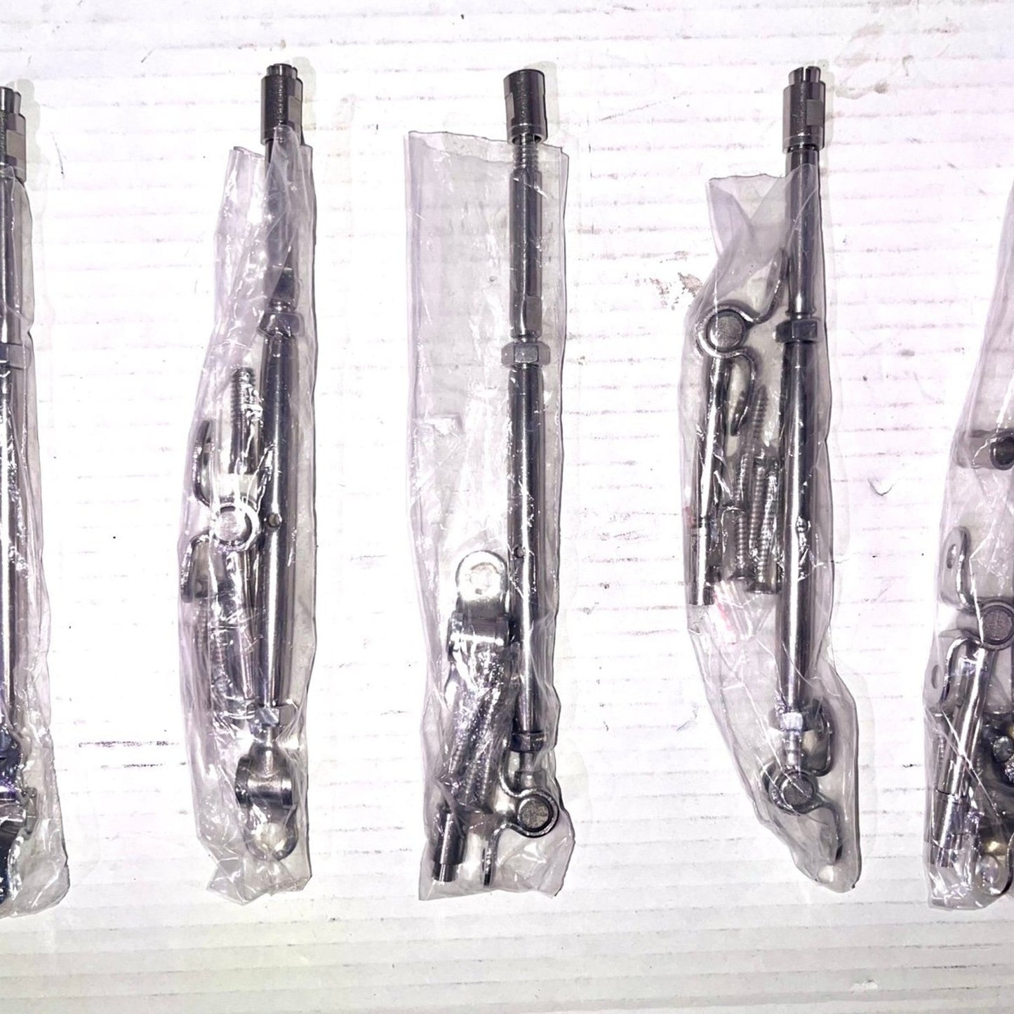 Cable Railing Hardware, 10Pairs Railing Kit, for 1/8 System, Adjustable Angle, T316 Marine Grade