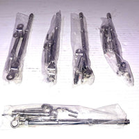 Cable Railing Hardware, 10Pairs Railing Kit, for 1/8 System, Adjustable Angle, T316 Marine Grade