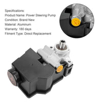 Power Steering Pump W/Reservoir for Chevrolet Camaro 1998-2002 C202-A019-A 734-77119 2069849F 26068934 26068936 20-69849 Replacement Steering Pump kit