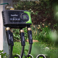 RAINPOINT WiFi Sprinkler Timer 4 Zone, Outdoor Smart Water Timer for Garden APP!