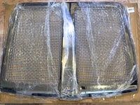 Bumper Grille for 2010-2024 Kenworth T680 Radiator Grill w/Bug Screen Silvery Plastic + Aluminium Replacement for L296155100 L456064110