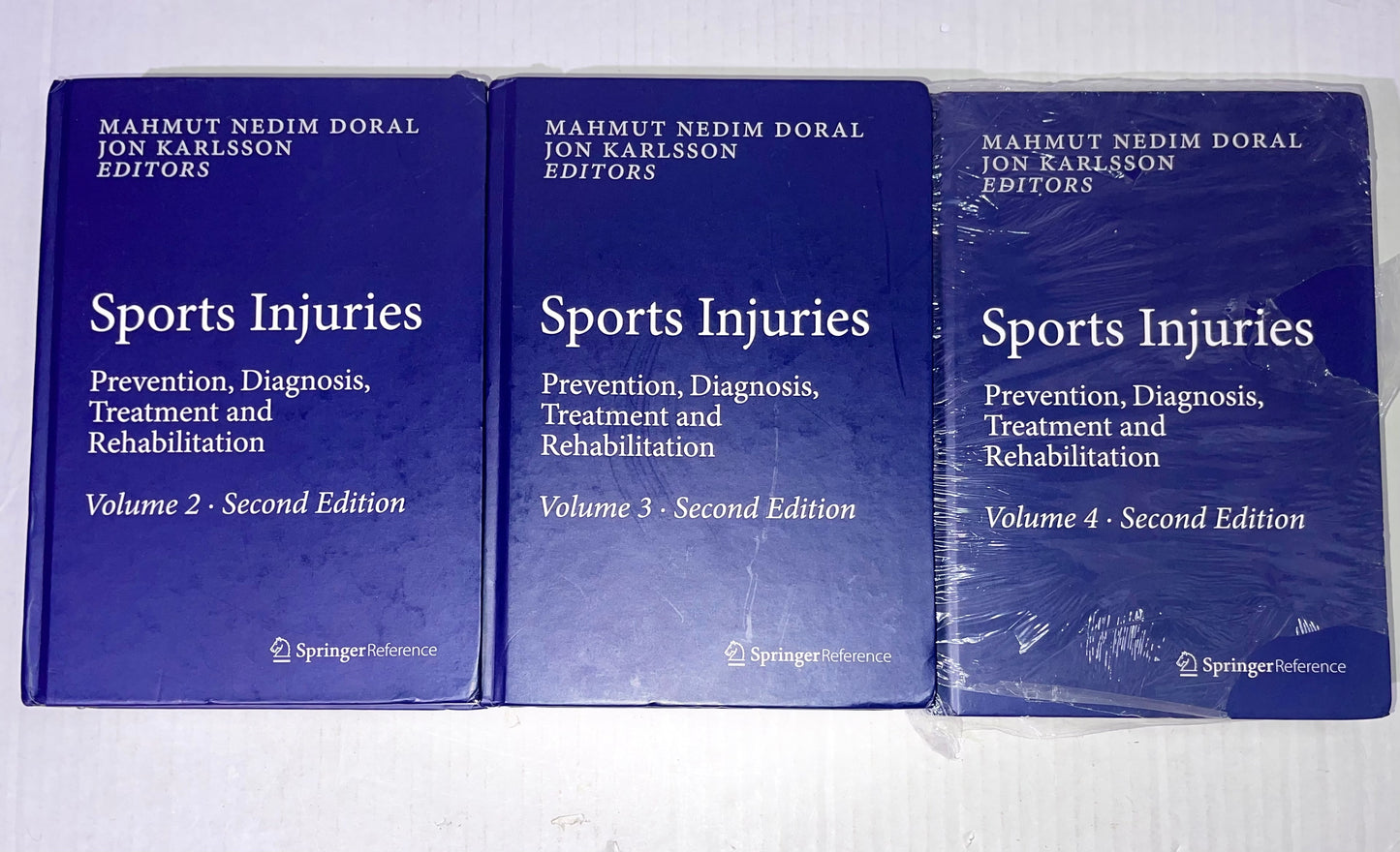 Sports Injuries Prevention, Diagnosis, Treatment & Rehabilitation
Volume 2-4 Second Edition Springer Reference VOLUME 2, 3 & 4