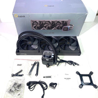 Iota L36 BK AIO CPU Cooler Liquid 360mm Temp Digital Display,ARGB Aluminum PUMP