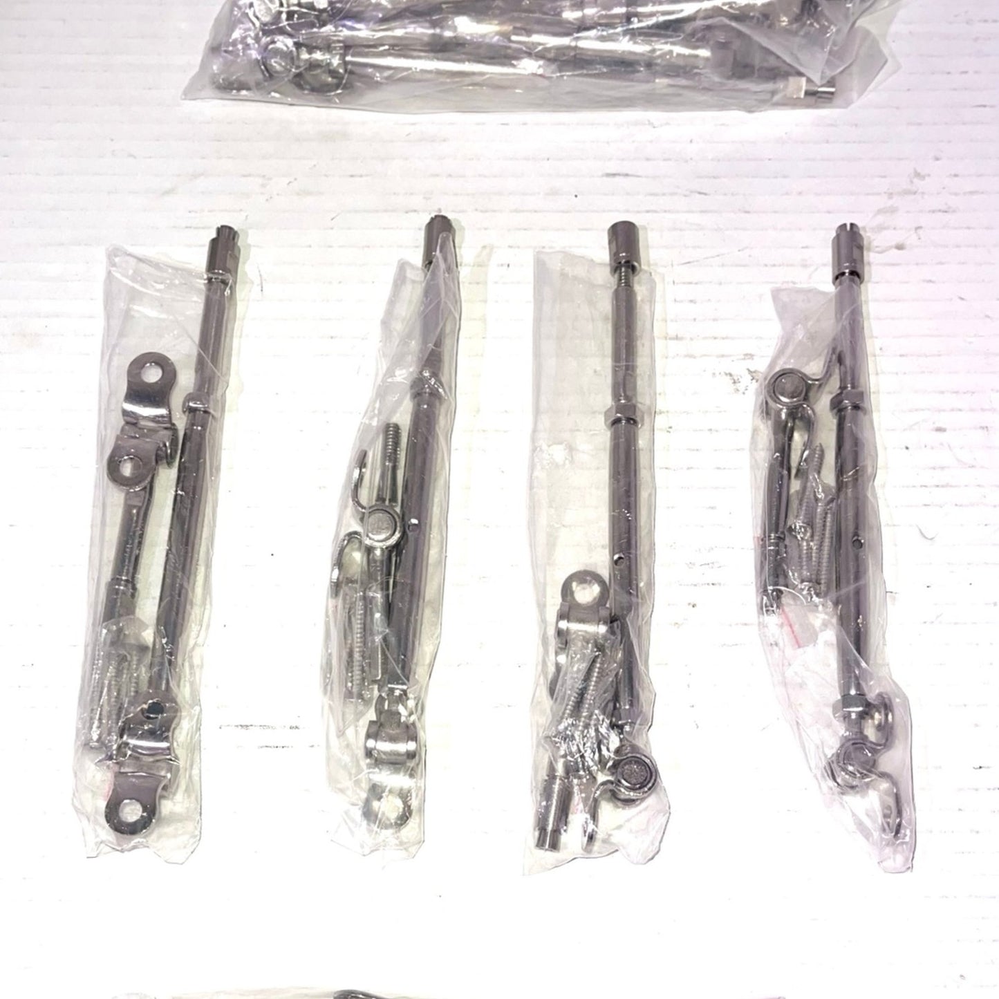 Cable Railing Hardware, 10Pairs Railing Kit, for 1/8 System, Adjustable Angle, T316 Marine Grade