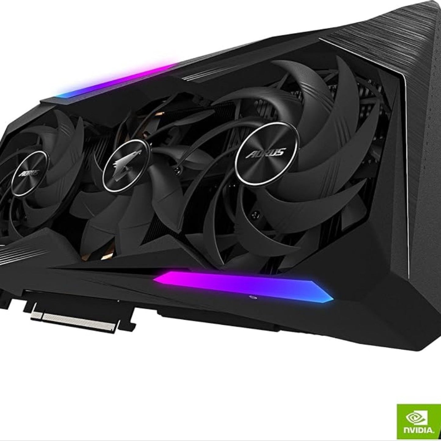 GIGABYTE AORUS GeForce RTX 3070 Ti Master 8G Graphics Card, MAX-Covered Cooling,