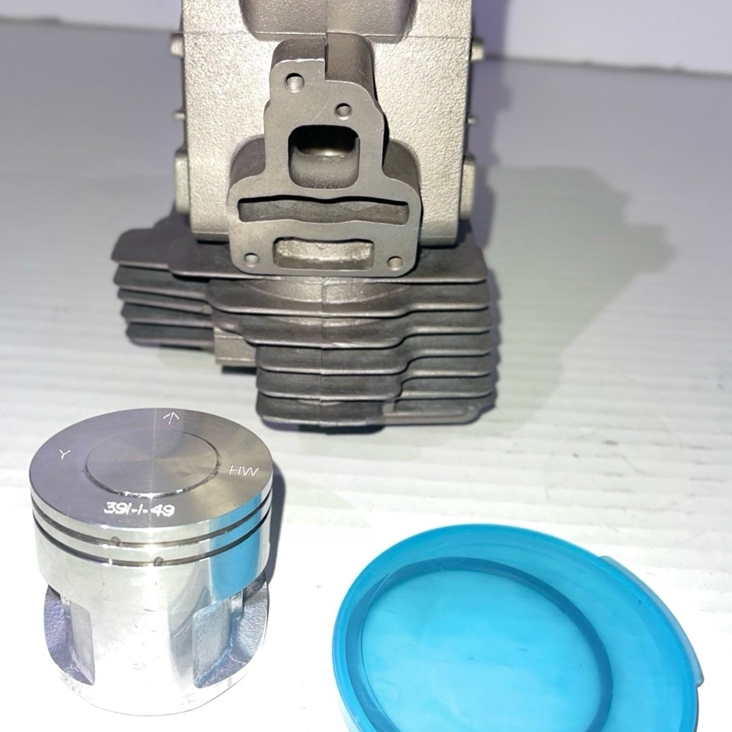 Nikasil Cylinder KIT with Piston for Stihl MS391 49mm Replaces OEM 1140-020-1204