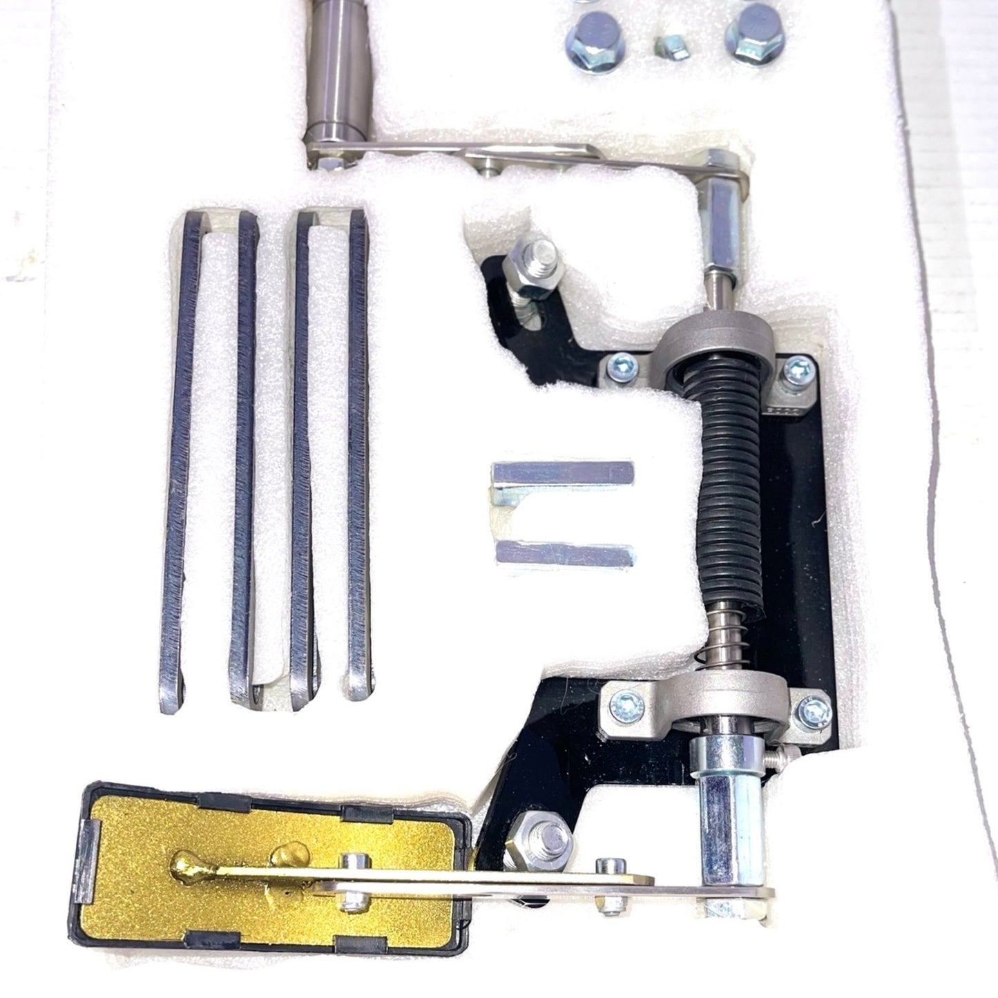 Adjustable Left Foot Accelerator Pedal for Handicap Driving - Easy Up & Switch with Right Foot - Foldable & Fits Automatic Transmission Vehicles