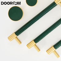 8PK 5” Barn Door Handle Sliding Door Pull Handle High Performance Handle Cabinet Door Drawer Kitchen Knobs Bathroom Heavy Duty Hardware Handle, Green