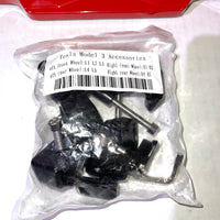 Red Brake Caliper Covers Set of 4 Tesla Model Y 2020-2024 19”-20”