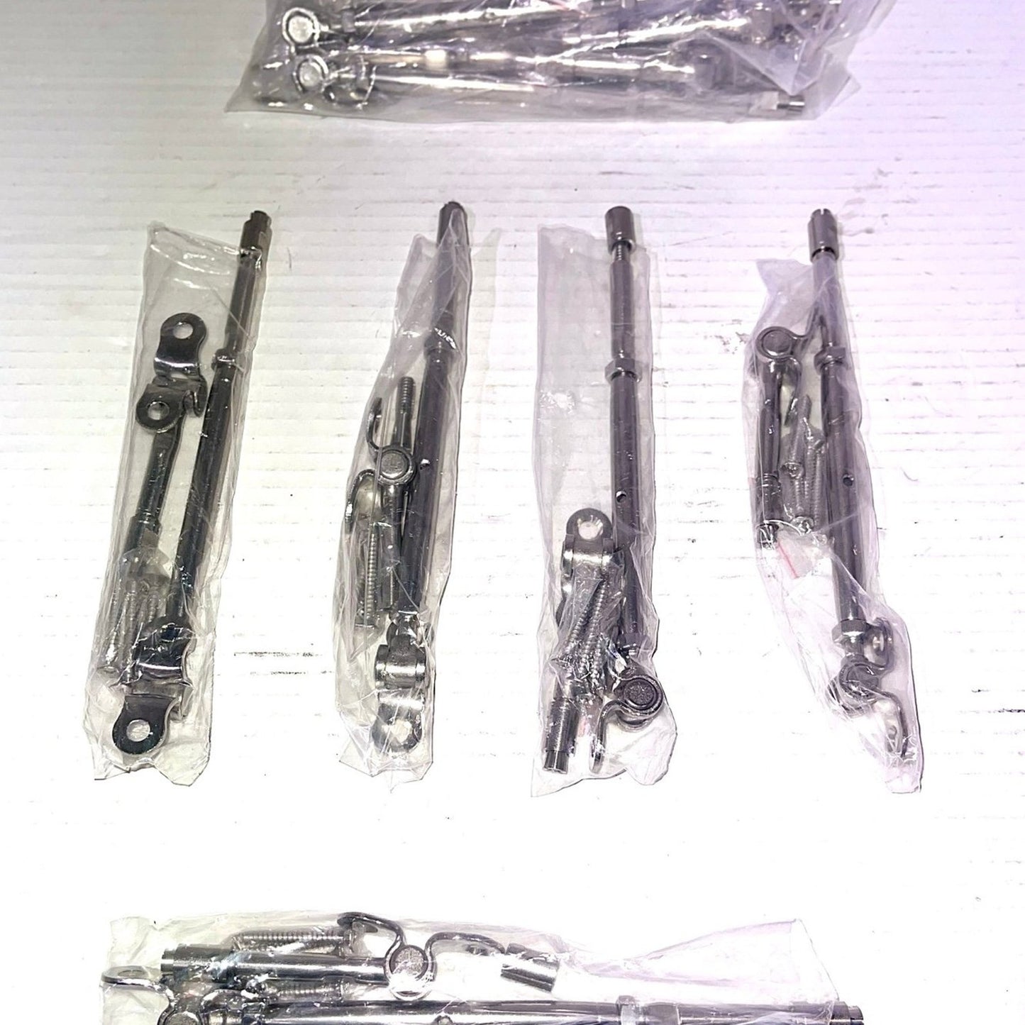 Cable Railing Hardware, 10Pairs Railing Kit, for 1/8 System, Adjustable Angle, T316 Marine Grade