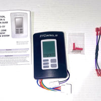 9330A3341 Digital Thermostat for Coleman Mach 9330-33 Series Multiple Zone RV Digital Thermostat,12V Wall Mount Thermostat for RV - Hot/Cool Temperature Control,