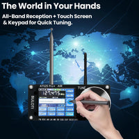 ATS25pro+ AIR Radio Portable AM FM, Bluetooth WiFi Radio AIR Band, FM SW SSB MW
