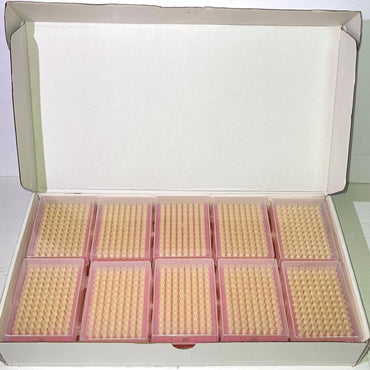 MUHWA 200 µL Filtering Pipette Tips, 200ul Universal Steriled Filter Pipette Tips, DNase and RNase Free - 10 Racks, 960 Tips