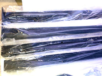 Muzata 15-20FT Modular Black Cable Railing Kit 36” 4 Level Post Kit Complete Set Cable Railing System For Decks Length Adjustable Easy DIY With Paper User Guide (No Handrail) RWS2 BH4S