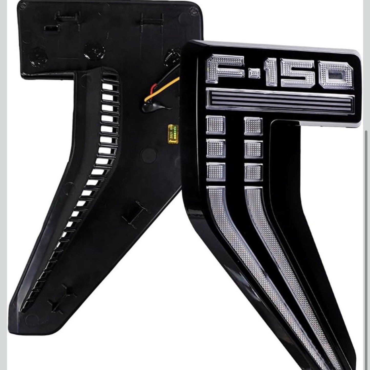 LED Side Fender Marker Light Dynamic Turn Signal for Ford F150 Raptor 2021-2025