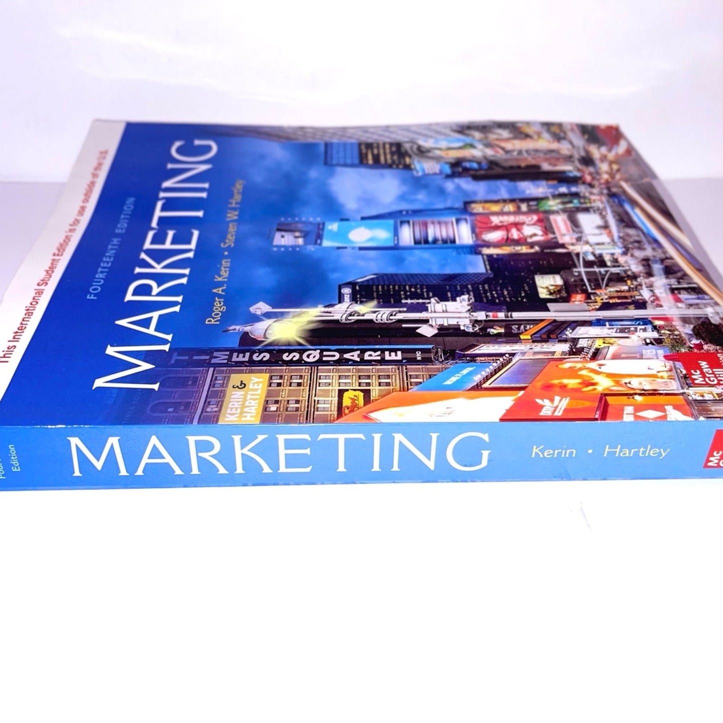 Marketing McGraw Hill 14th Edition PAPERBACK TEXT Roger Kerin Steven Hartley