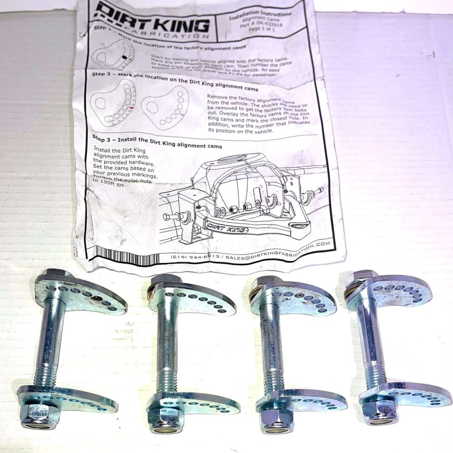 Upper Arm Alignment Cams For 99-2020 Chevy Silverado/GMC Sierra | DK-632919