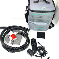 Cold Therapy Machine with Programmable Timer, Portable Ice Machine for Knee After Surgery, Knee Replacement Recovery System for Pain Relief w/Compression Pad for Shoulder, Hip and Ankle