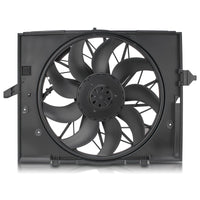 Engine Cooling Fan Assembly, Cooling Radiator Fan Replacement For BMW E60 525 530 545 645 E65 750, Replace 17427543282 17427514181
