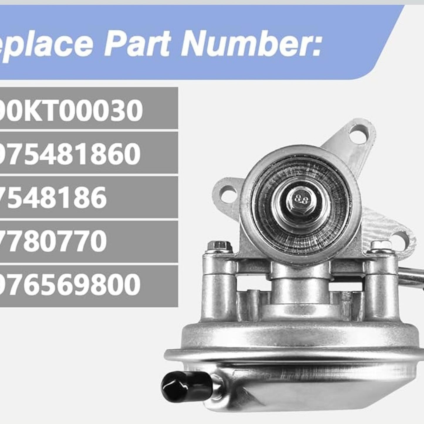 Vacuum Pump for 2020-2022 Isuzu NPR NQR N-Series 2020.5+ (i series) NPR Style Replaces 290KT00030 8975481860 97548186