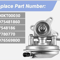 Vacuum Pump for 2020-2022 Isuzu NPR NQR N-Series 2020.5+ (i series) NPR Style Replaces 290KT00030 8975481860 97548186