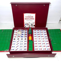 Mose Cafolo Chinese Mahjong Set X-Large 146 Numbered Melamine 1.5" Large Size Tile with Carrying Travel Case, English Manual, Pro Complete Mahjongg Game Set (Majiang, Mah Jongg)