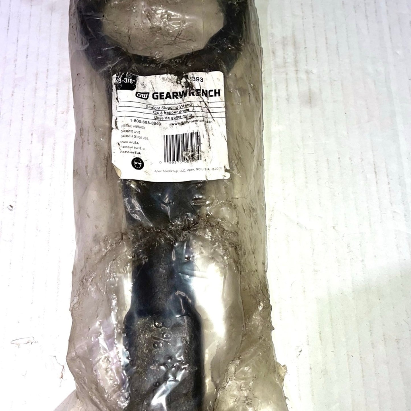 GEARWRENCH Straight Slugging Wrench 12 Point 3-3/8" Alloy Steel 82393