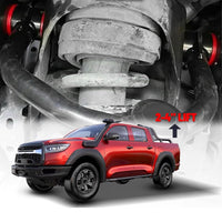 Front Upper Control Arms for 2003-2024 Toyota 4Runner, 2007-2014 FJ Cruiser, 2003-2009 Lexus GX470, 2010-2023 Lexus GX460, 2-4" Lift Tubular Control Arm, Replacement OEM Suspension Arms