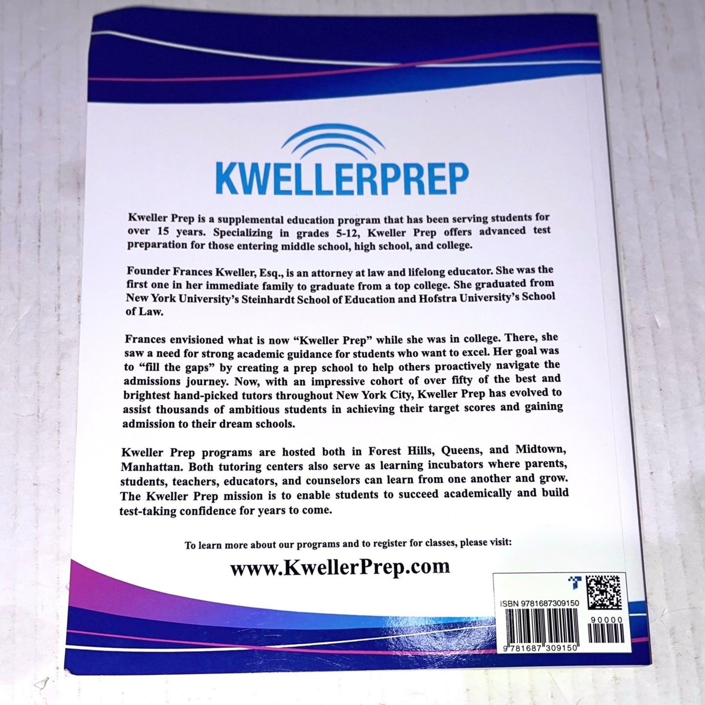 KWELLERPREP HUNTER HIGH SCHOOL ENTRANCE EXAM
CRITICAL READING PRACTICE EXAMS NEW