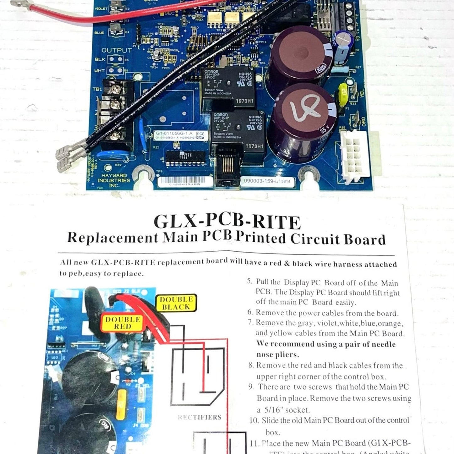 Hayward GLX-PCB-RITE Main PCB Printed Circuit Board For Hayward Goldline AquaRit