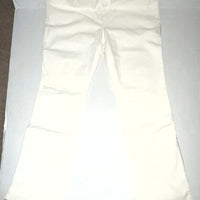 Wrangler Ultimate Riding Jean Women Q-Baby Mid Rise Boot Cut SZ 33 / 15-34 WHITE