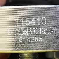 OCPTY 5x4.75 to 5x4.5 Wheel spacers adapters 1” 12x1.5 Studs 73CB Wheel Spacers for 1984-2013 for Corvette 1990-2005 for Jimmy 4PCSl spacers 1” 12x1.5 Studs 73CB Corvette Jimmy Blazer 115410