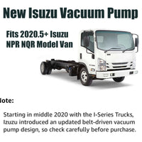 Vacuum Pump for 2020-2022 Isuzu NPR NQR N-Series 2020.5+ (i series) NPR Style Replaces 290KT00030 8975481860 97548186