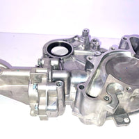 Timing Cover Oil Pump for Ford F150 Pickup Cougar Van Freestar Monterey Mustang Thunderbird Windstar Engine Timing Chain Oil Pump Cover Assembly Replacement TC232EN EQ-TC232EN