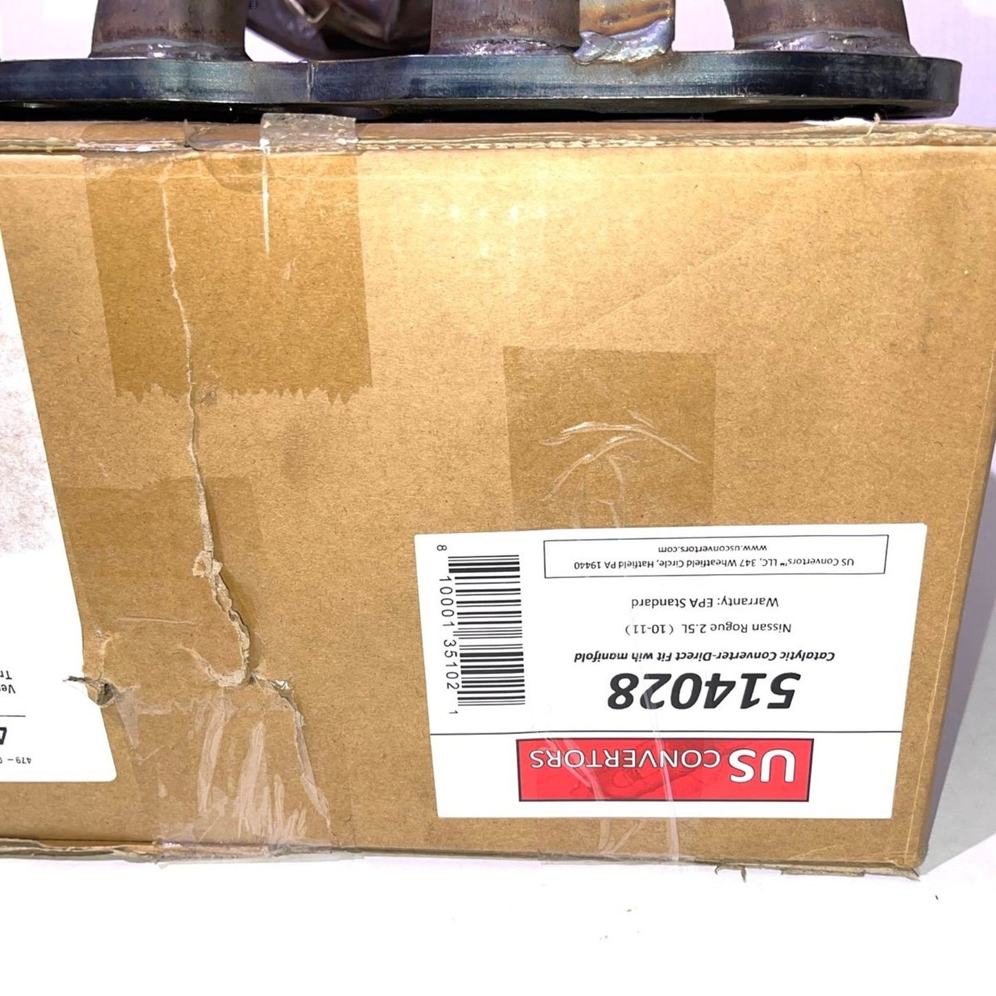 Exhaust Manifold Catalytic Converter USC 514028 OEM Grade Direct Fit (EPA Compliant)5 Nissan Rogue, 2015 Nissan Rogue Select, 201