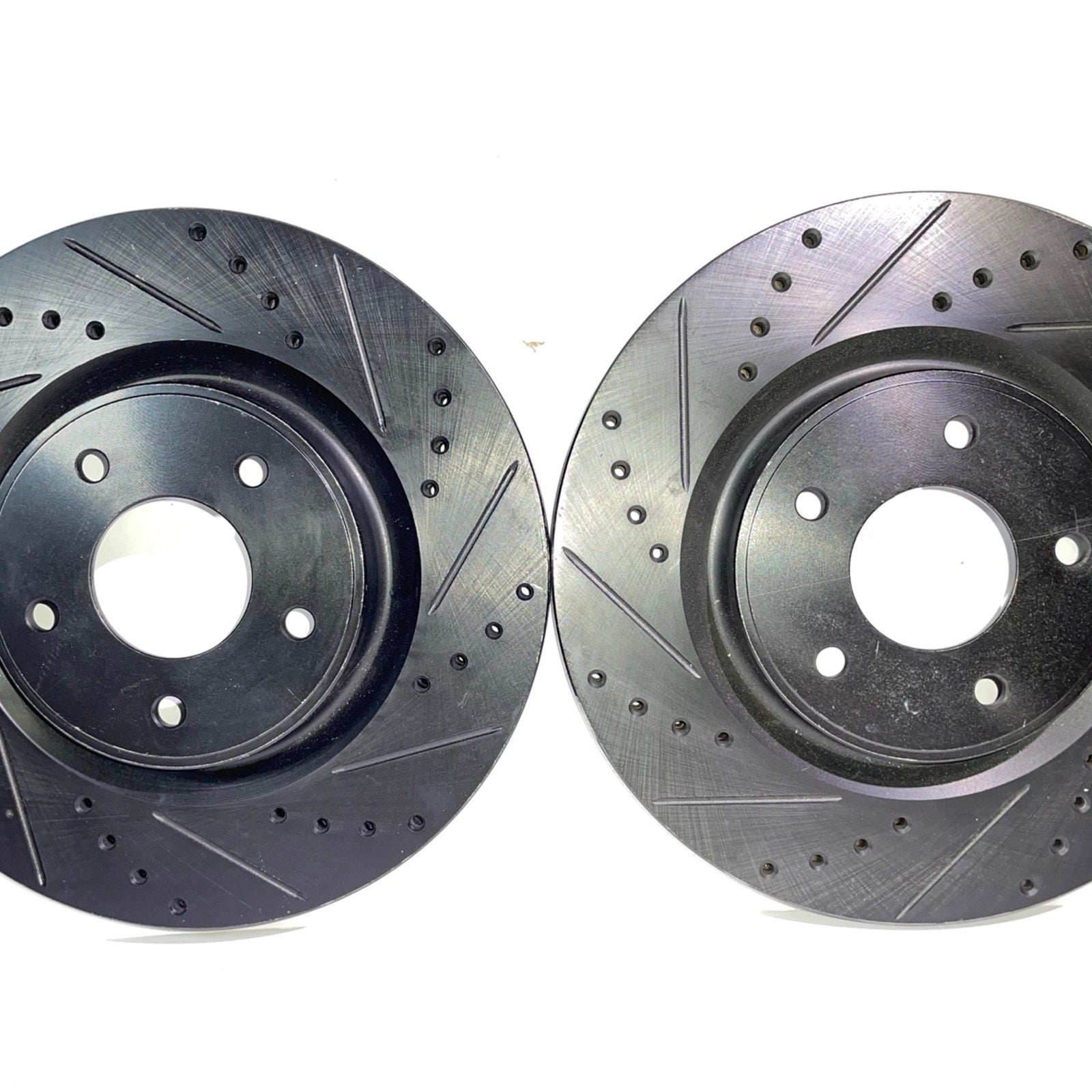 Brake Rotors For 1994-2004 Ford Mustang Rear Drilled Slotted Disc Brake Rotors | Brakes and Rotors