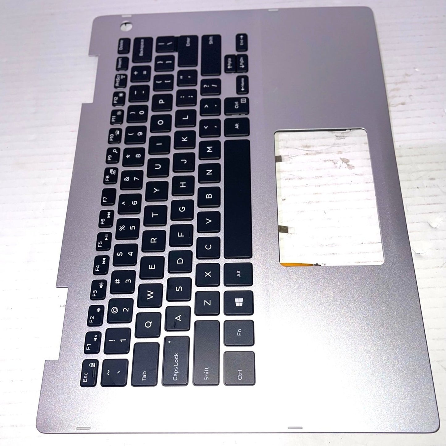 Laptop Upper Case Palmrest Backlit Keyboard Assembly Part for Dell Inspiron