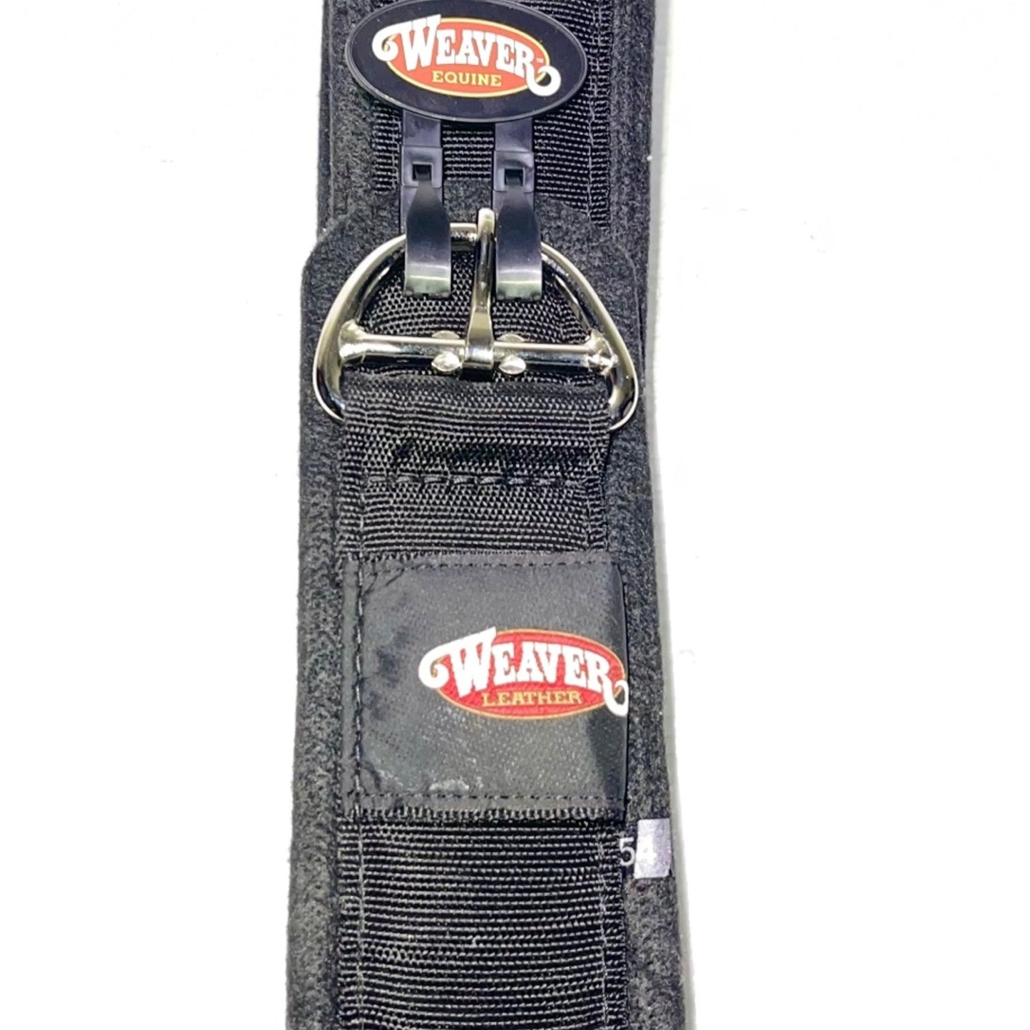 Deluxe Super Horse Cinch, Anti-Slip Felt Lined Saddle Cinch Girth Flat Buck SZ54