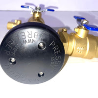 1"720A Pressure Vacuum Breaker Assembly – Thickened Brass Vacuum Breaker For Sprinkler, Back Flow Preventer Valve for Irrigation Systems & Commercial Water