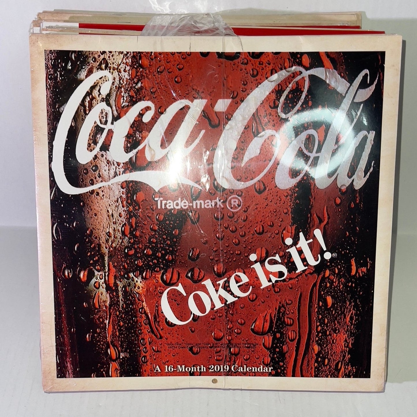 32PK Coca Cola Wall Calendar (2019) A 16-Month 2019 Calendar FACTORY SEALED LOT
